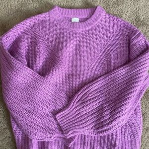 Cable knit sweater